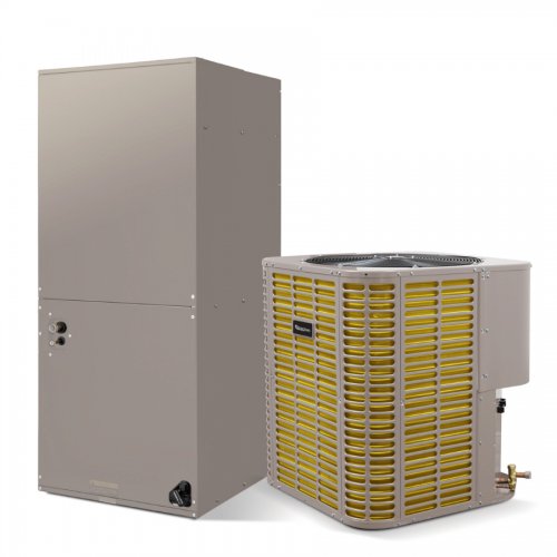 EverWell Central Split System has 17,600 BTU in cooling and heating capacity and 14 SEER in efficiency. 